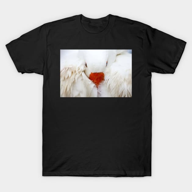 White Goose T-Shirt by ThreeOClock